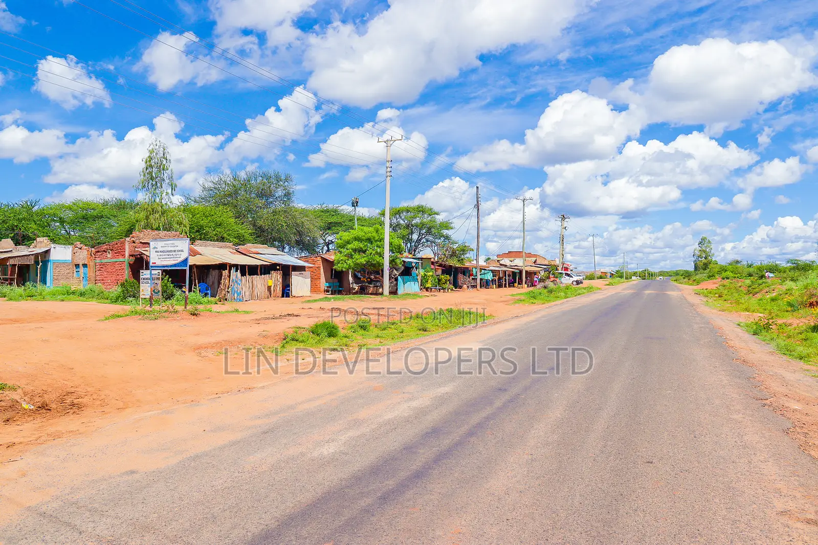 Matuu Plots Touching Tarmac