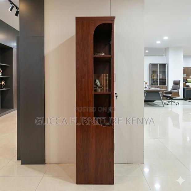 3-Door's Mahogany Executive Cabinet With Shelf - thumbnail 6