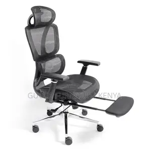 Orthopedic Reclining Mesh Boss Chair With Footrest