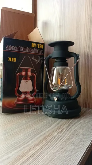 Lamp( Solar Handcrank Lamp) Rechargeable