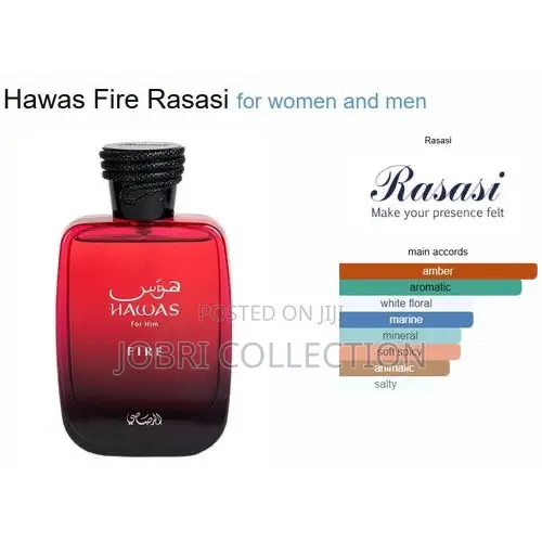 Rasasi Hawas Fire Perfume/Fragrance Available