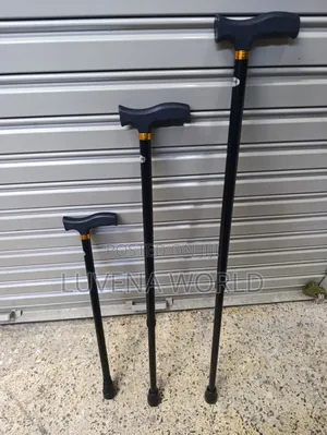 Black Mettalic Walking Sticks