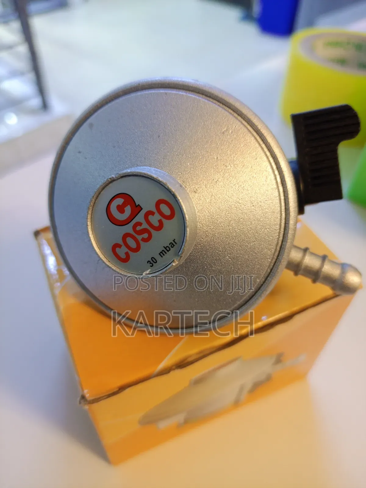 Original Cosco Gas Regulator for 13kg Cylinders With Control Valve