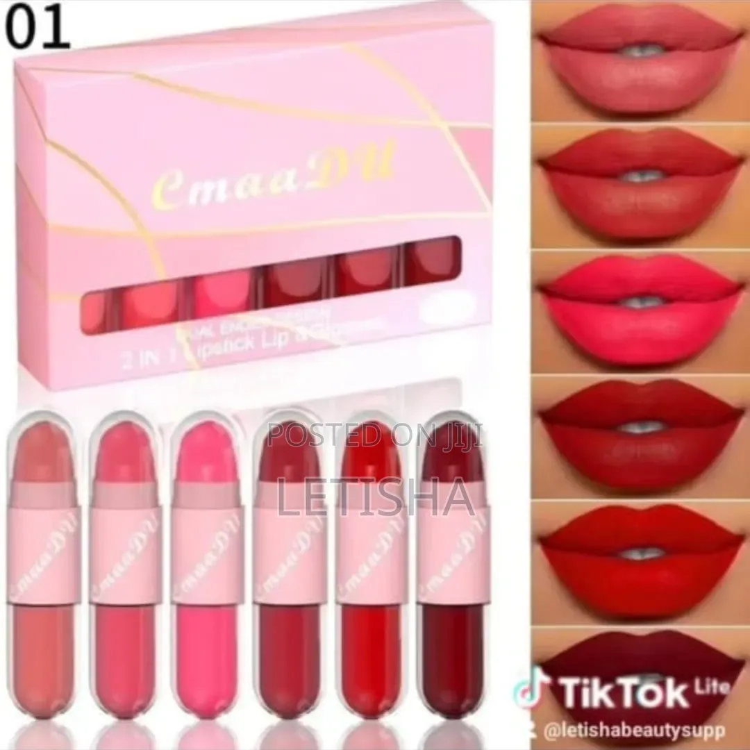 Lipstick and Lipgloss Combined 2 in 1