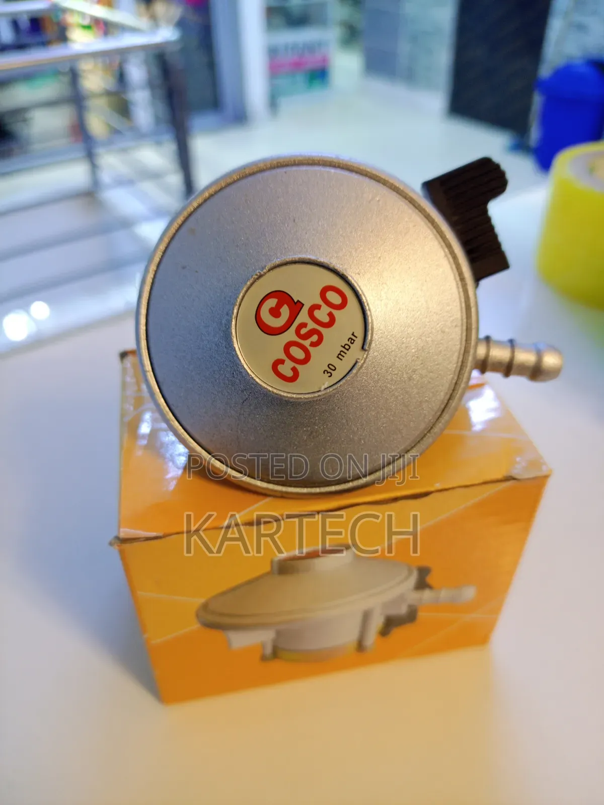 Heavy Duty Cosco LPG Cylinder Regulator 13kg With Control Valve