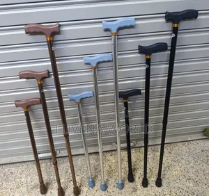 Gold Adjustable Walking Sticks