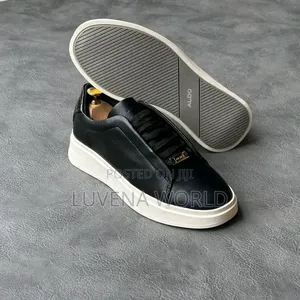 Coffee and Black Aldo Sneakers