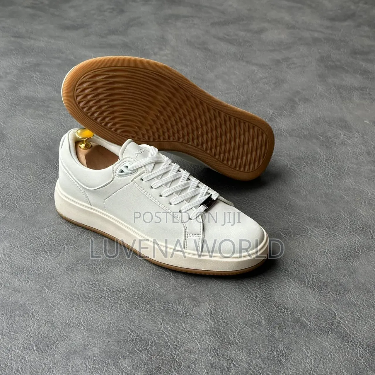 Coffee and Black Aldo Sneakers