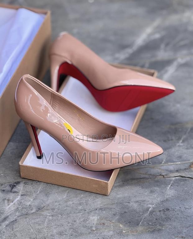 Glossy Red Bottom Patent Stiletto Pumps Size 37-42 - thumbnail 6