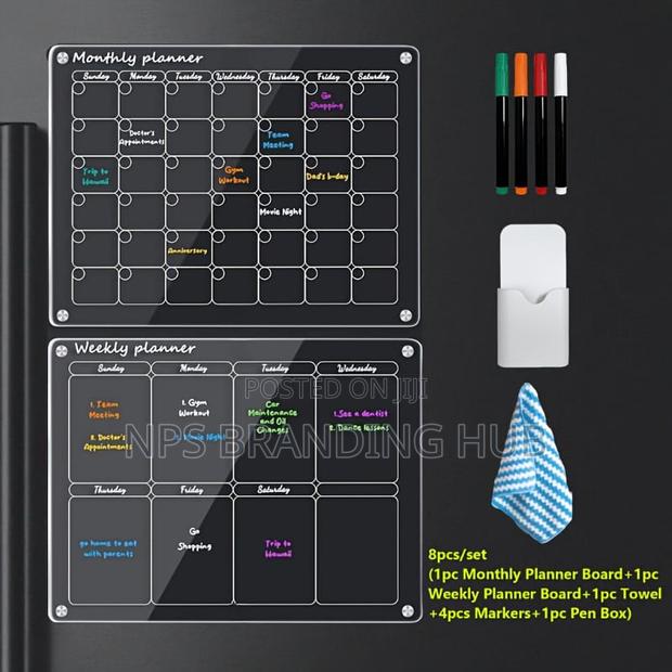 Monthly Weekly Planner Set P.O