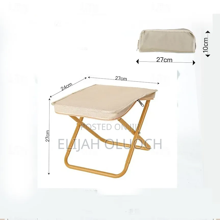 Portable Foldable Stool in Bag Now Available in 2 Colours