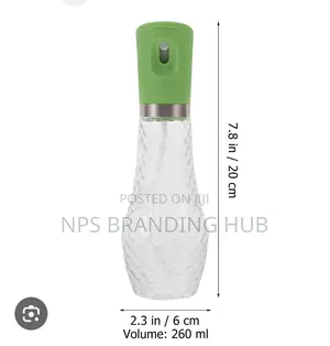 260ml Glass Oil Spray Bottle P.O