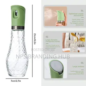 260ml Glass Oil Spray Bottle P.O