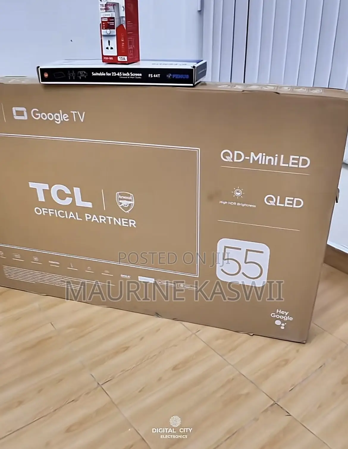 TCL 55”C6k Qd-Miniled Qled Google