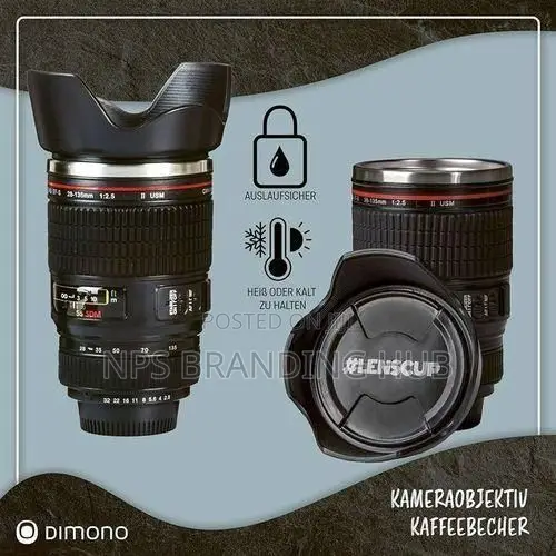 400ml Camera Lens Thermocup P.O