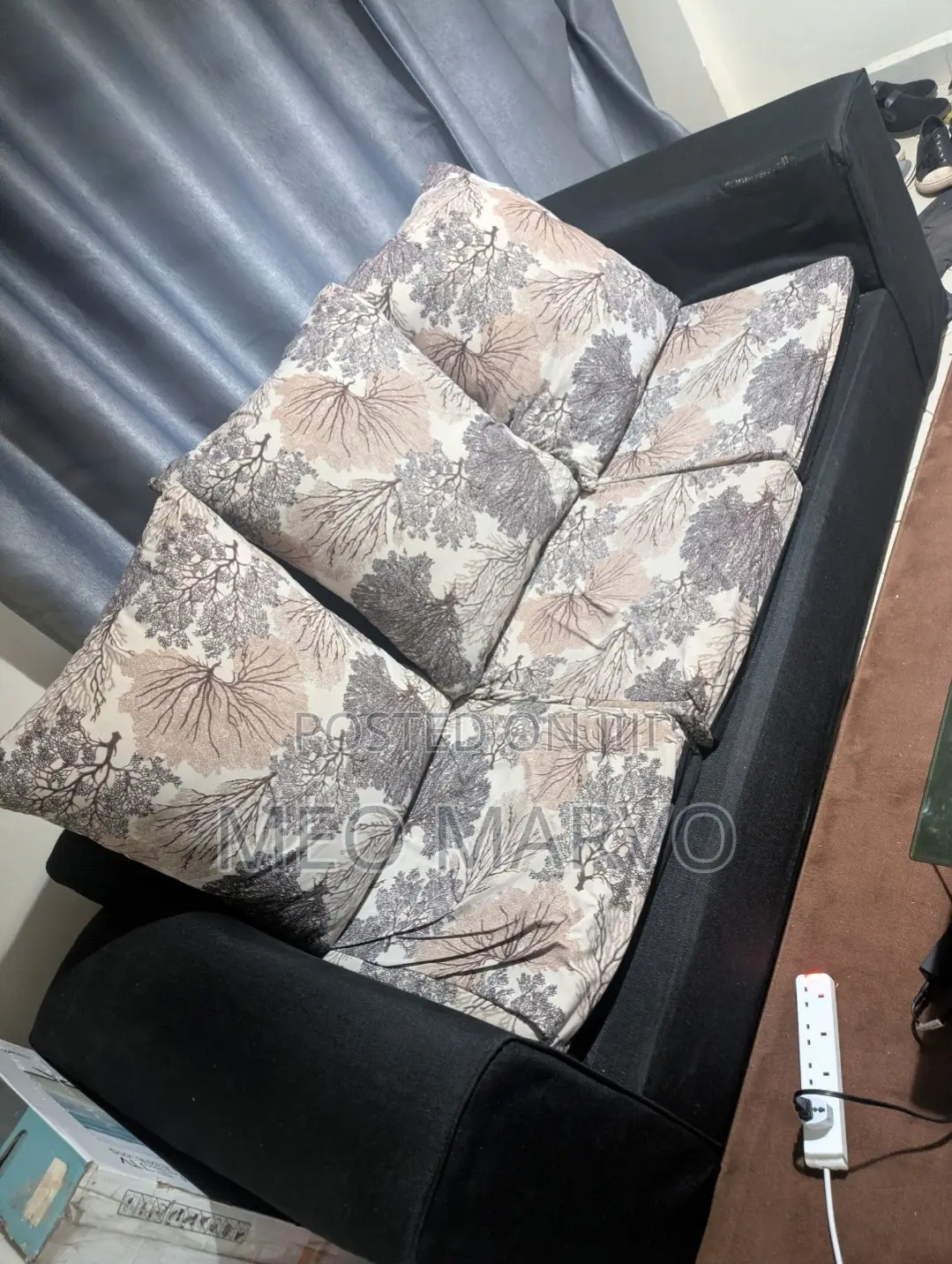 Affordable 3-Seater Sofa / Couch – Sturdy Frame (Used)