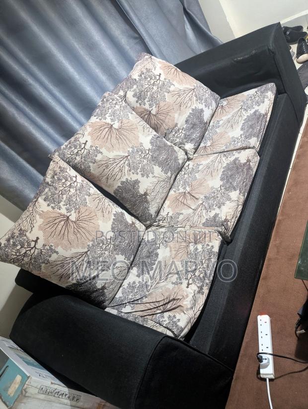 Affordable 3-Seater Sofa / Couch – Sturdy Frame (Used) - thumbnail 3