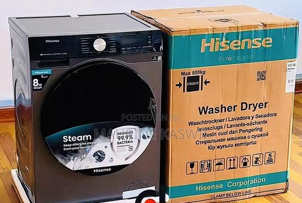 Hisense 8/5kg Washer Dryer With Conectlife App - main view