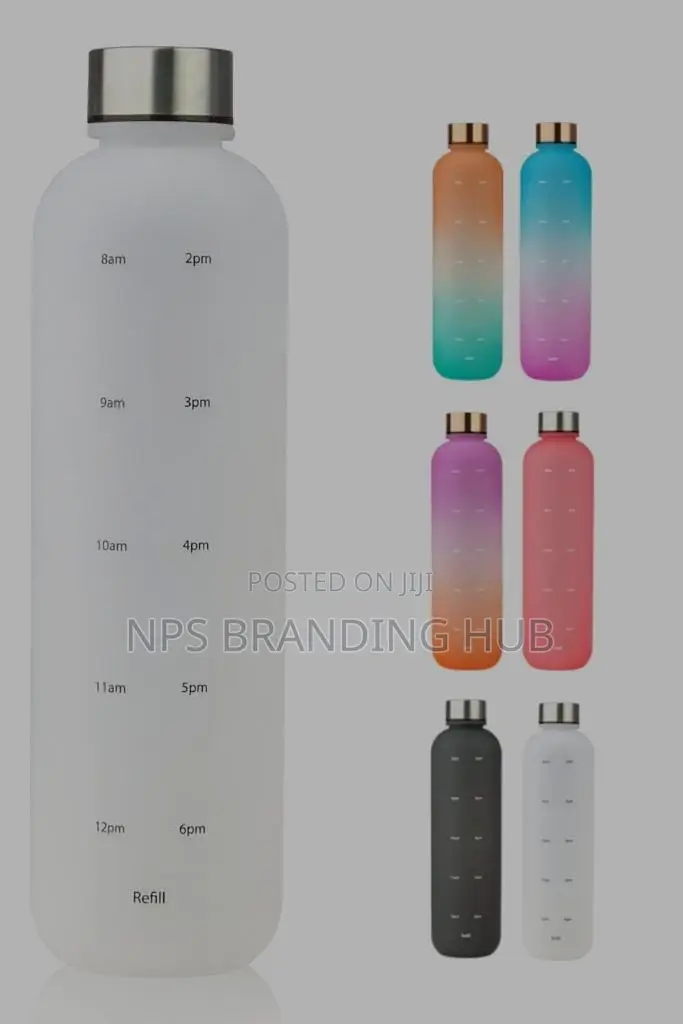 Bpa Free 1l Motivation Water Bottle P.O