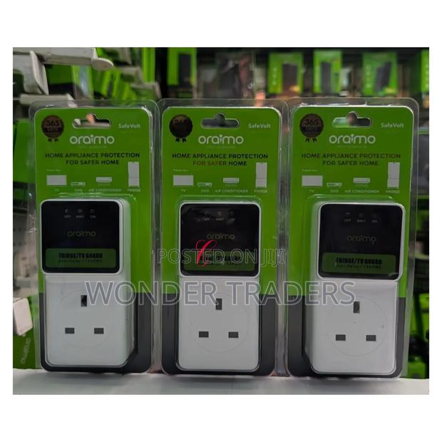 Oraimo Ows-301uu *Fridge/ Tv Guard* 3250w Extension, Surge Light
