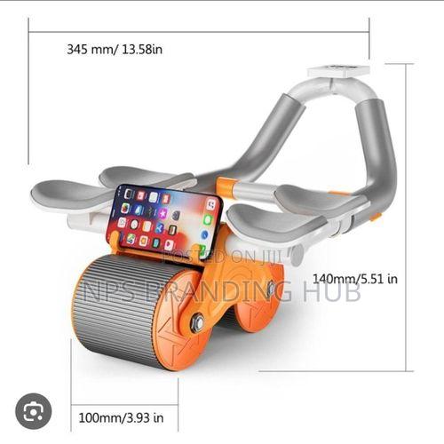 4 Elbow Pad Automatic Rebound Healthy Abdominal Wheel P.O - thumbnail 6