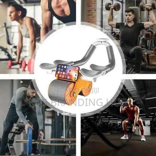 4 Elbow Pad Automatic Rebound Healthy Abdominal Wheel P.O - thumbnail 9