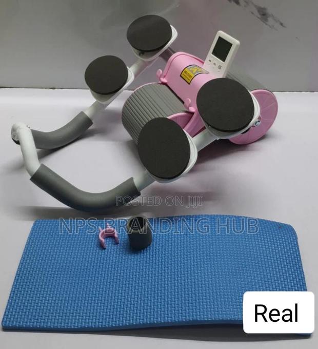 4 Elbow Pad Automatic Rebound Healthy Abdominal Wheel P.O - thumbnail 10