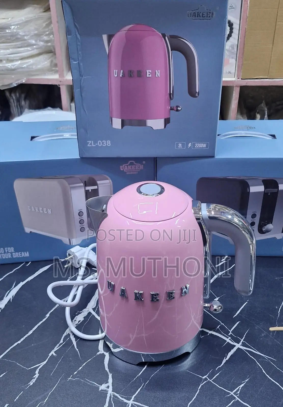 Pink 2 L Premium Electric Kettle