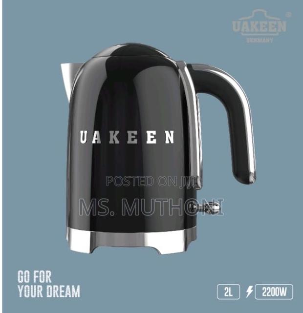 Black 2l Premium Electric Kettle