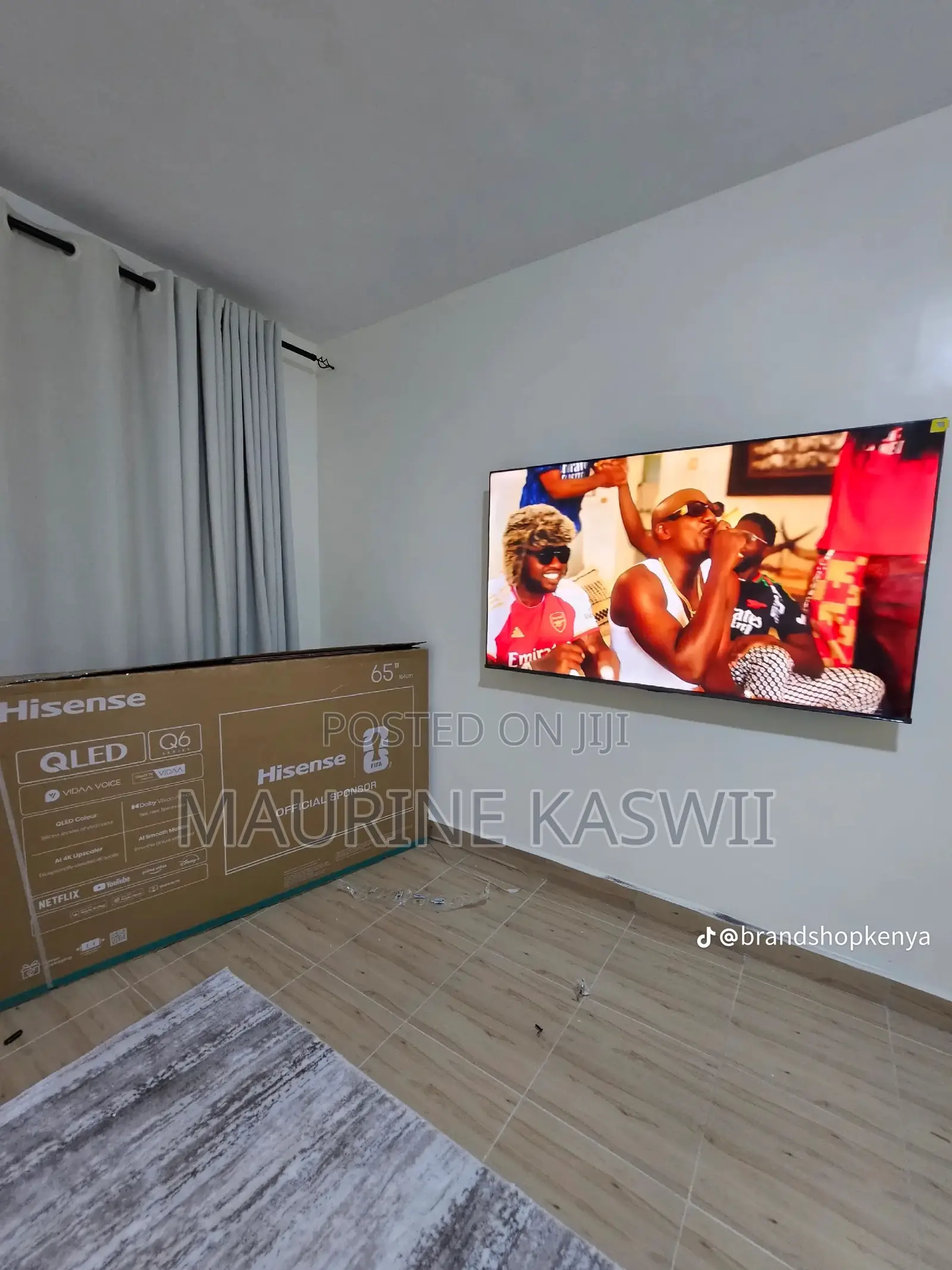 Hisense 65” Qled Smart 65q6