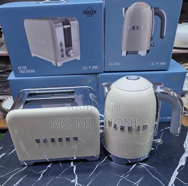 Premium Breakfast Set - 2l Large Capacity Retro Kettle Toaster Duo - main view