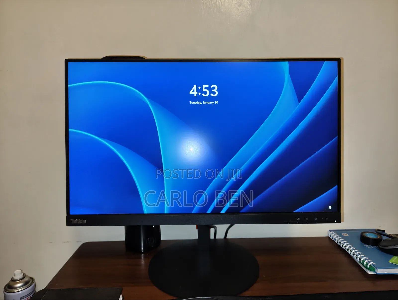 Lenovo P24h-20 Professional Monitor, Qhd, 75hz