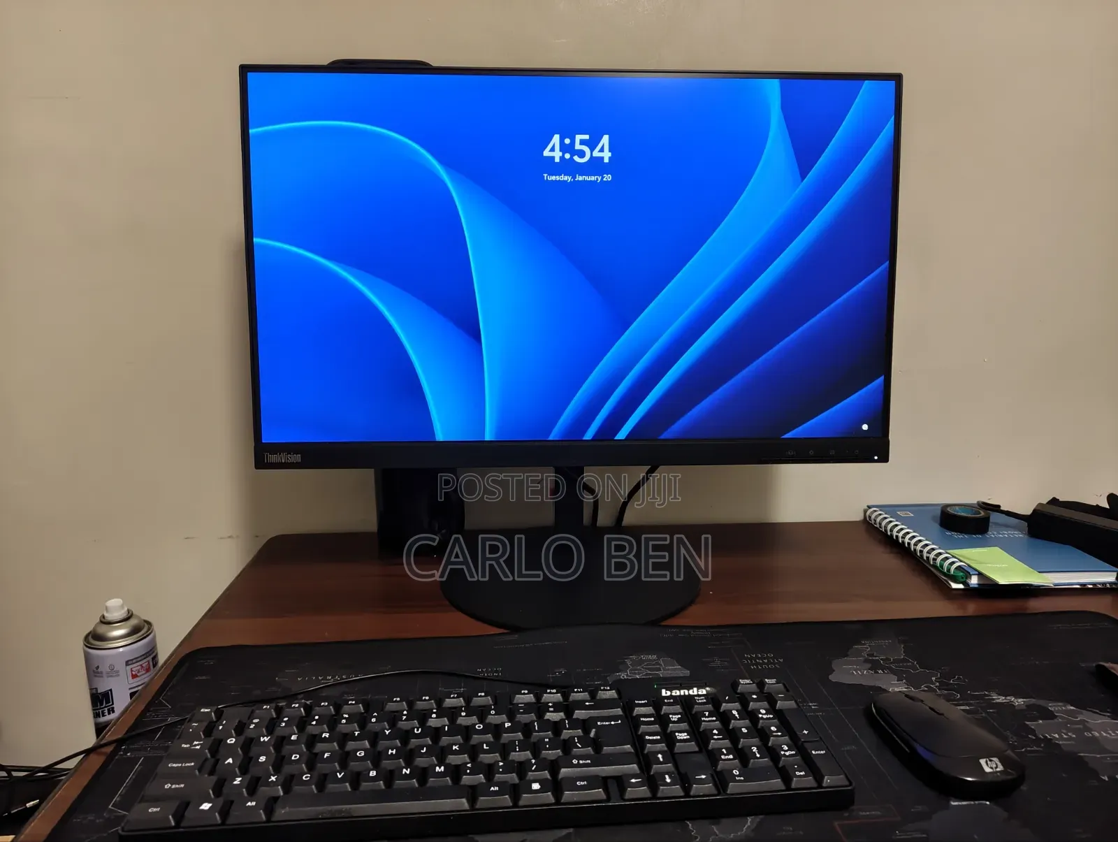 Lenovo P24h-20 Professional Monitor, Qhd, 75hz