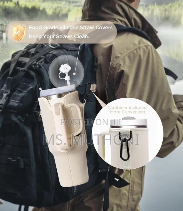 Fancy Stanley Cup Bag With a Carrier Shoulder Strap - thumbnail 8