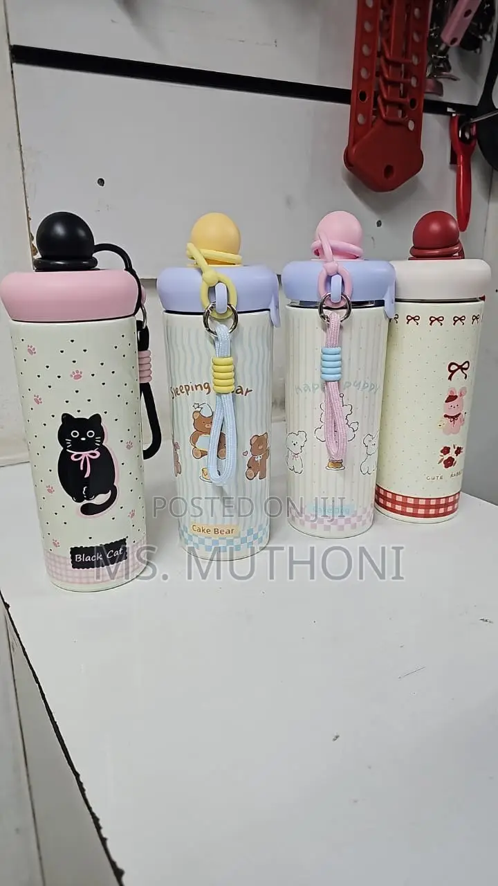 Cute Girls Insulated Water Bottle, 750ml,