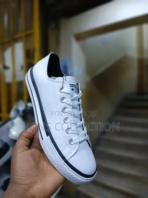 Leather Converse