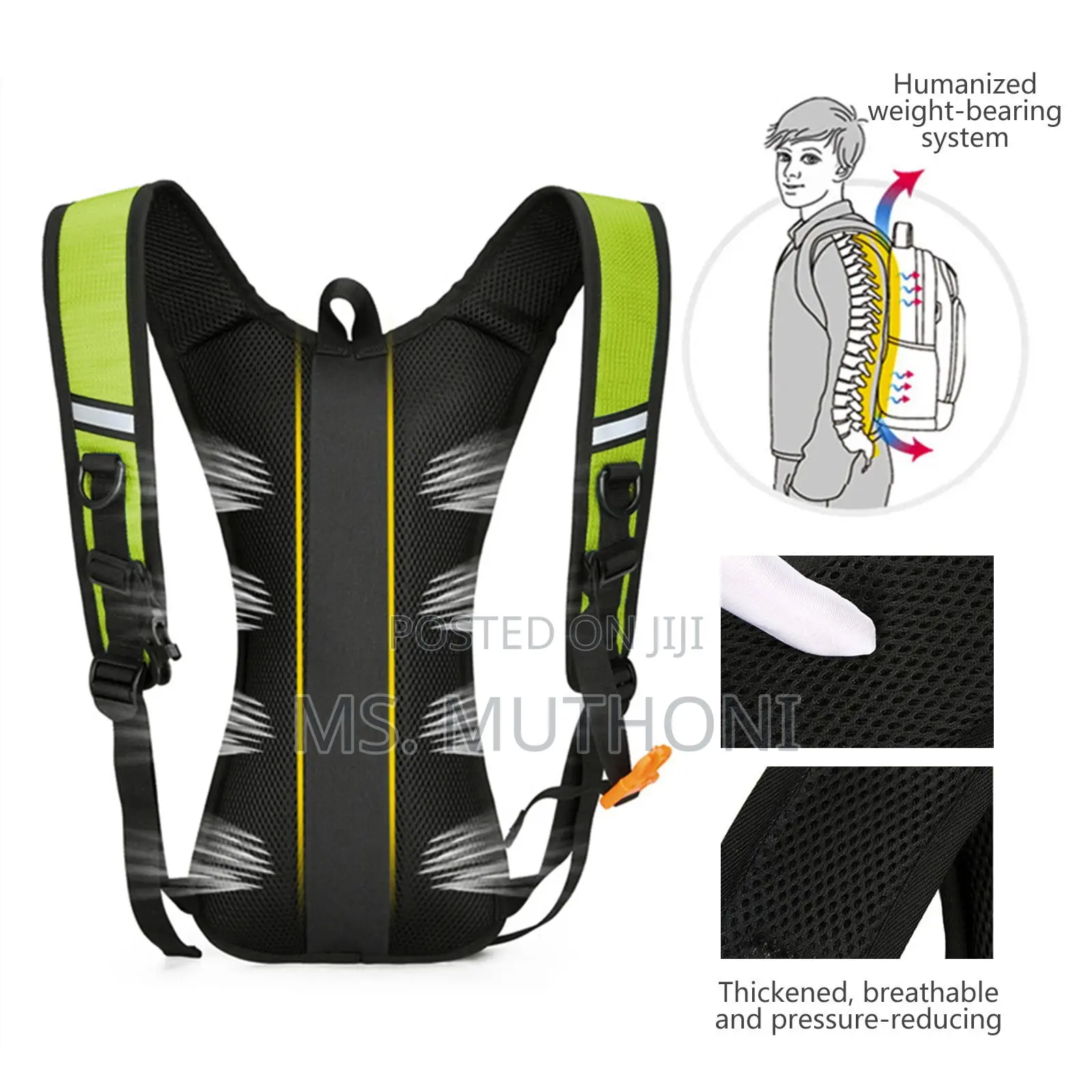 Outdoors Light Weight Backpack for Cycling, Bike Riding, Walks, Etc