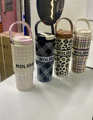 Insulated Holiday 750ml Tumbler Water Bottle for Kids