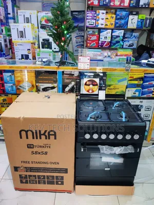 Mika Standing Cooker 3 Gas + 1 Electric, 58cm X58cm