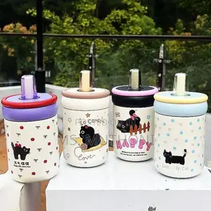 Cute Leakproof 500ml Insulated Water Cup