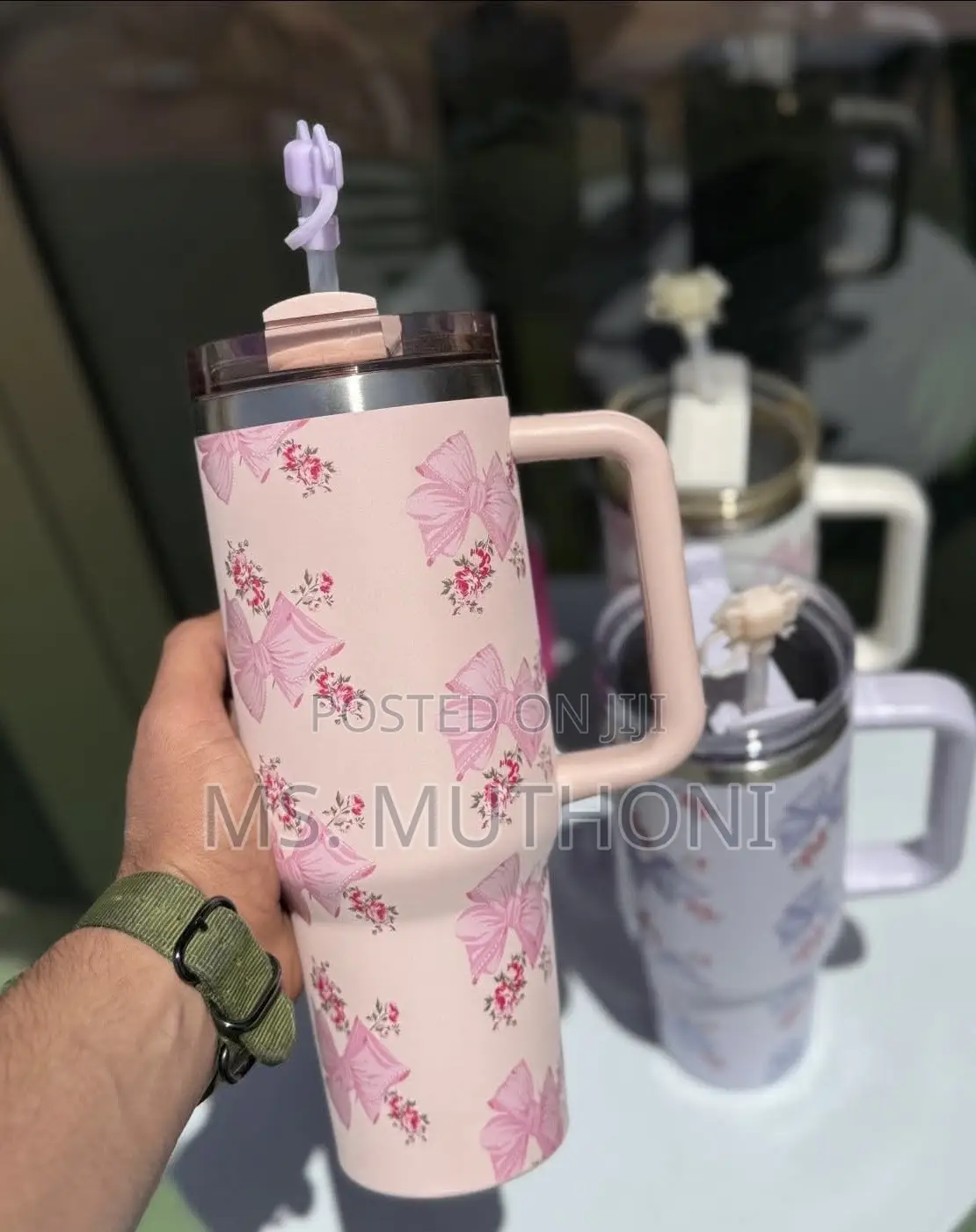 Floral Vintage Hamilton 1.2l Stanley Hot Cold S .Steel Stanley