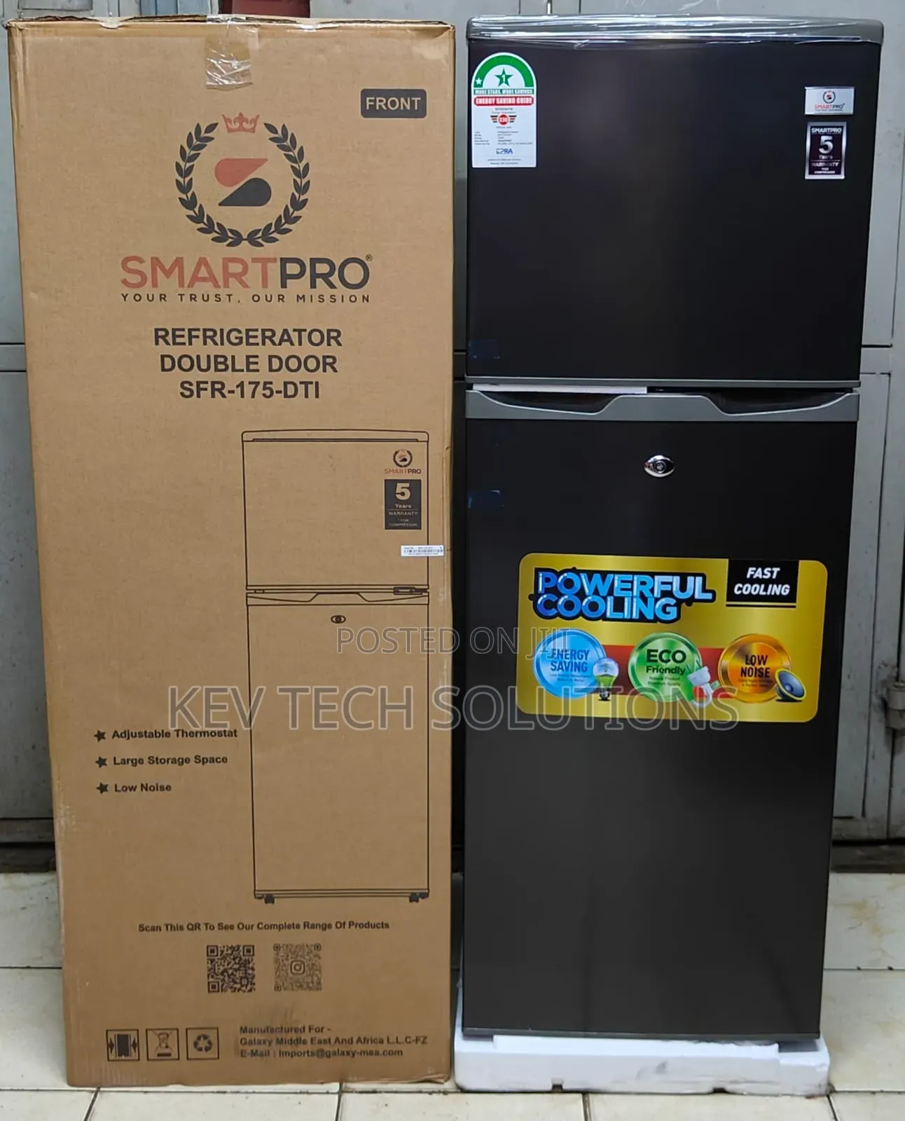 Smart Pro 138l Double Door Refrigerator