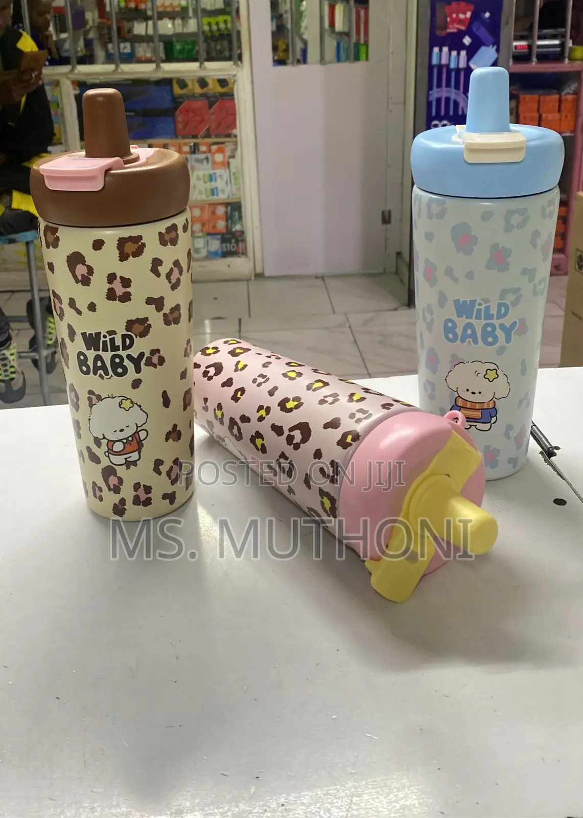 750 Ml Stainless Steel Wild Baby Chui/ Animal Print Tumble