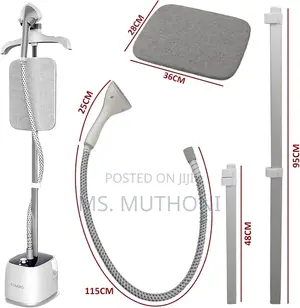 1800w 1.8l Steam Iron Standing Garment Steamer With Ironing Board,