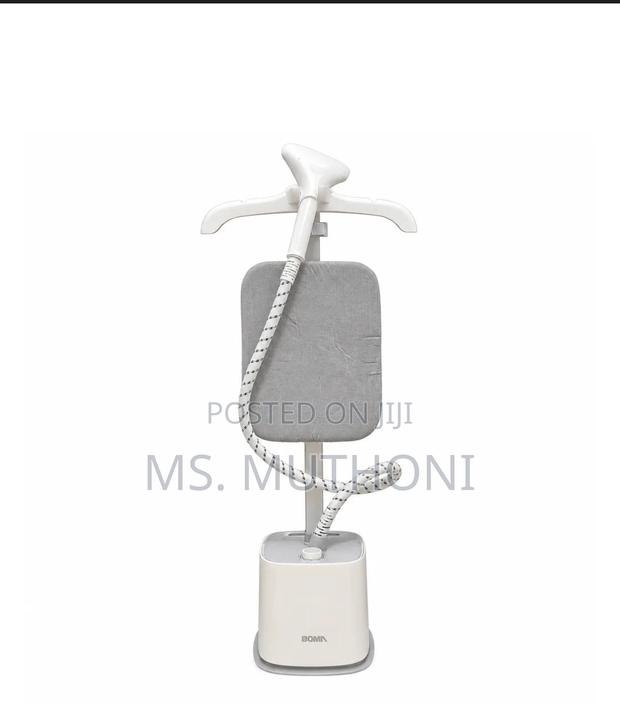 1800w 1.8l Steam Iron Standing Garment Steamer With Ironing Board, - thumbnail 3