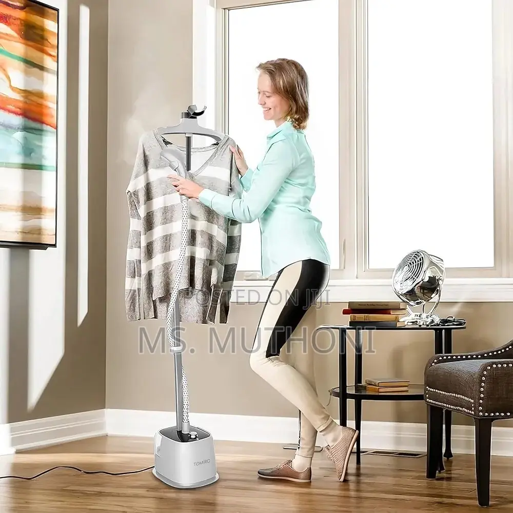 1800w 1.8l Steam Iron Standing Garment Steamer With Ironing Board,