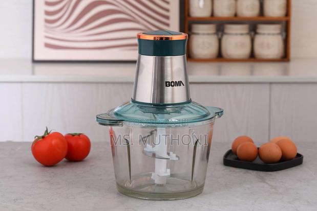 3l Glass Electric Food Chopper With 300w and 2-Speed Setting