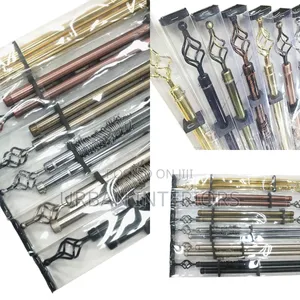 Strong Metallic Curtain Rods Strong Metallic Rods