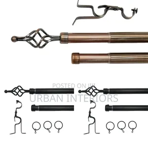 Decorative Curtain Rods Decorative Curtain Rods
