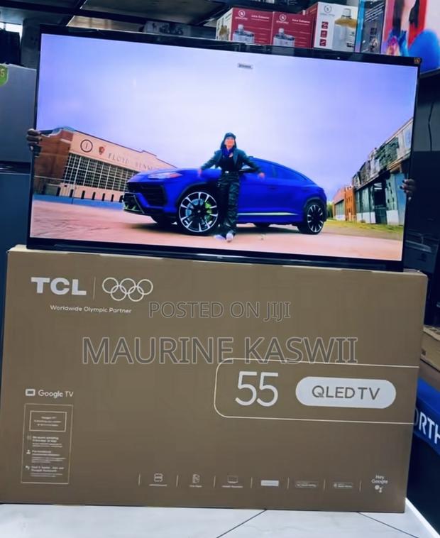 TCL 55”Qled HDR Frameless Tv -55t6d(2026)